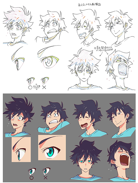 日式動漫人設線稿 從三視圖到動態表達的完整指南