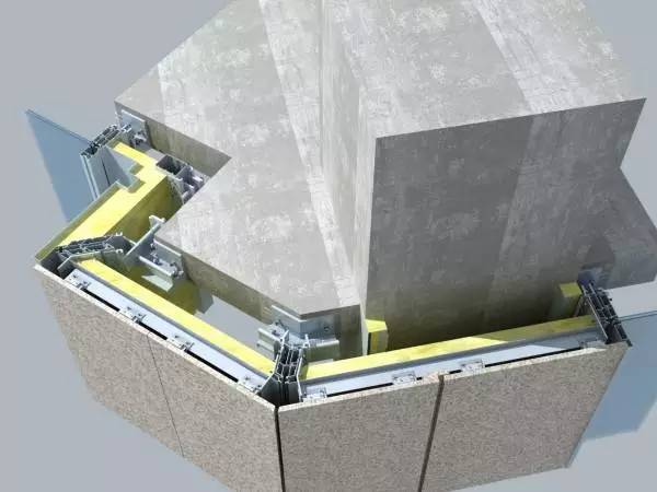 石材幕墻干掛法施工工藝全解析與超清三維節(jié)點效果圖展示